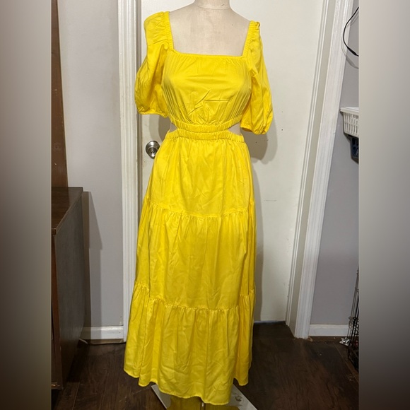 The Drop Dresses & Skirts - Chic Yellow‎ Long Sleeve Dress